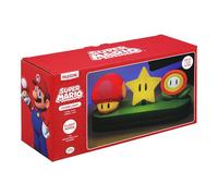 Paladone Lampe icône Super Mario - Lampe de bureau sur pied sous licence officielle Mario Brothers, décoration de salle de jeux et marchandises pour garçons et filles, veilleuse accessoire cadeau pour