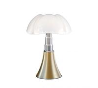 MARTINELLI LUCE lampe de table PIPISTRELLO MED (Laiton satiné - Métal et méthacrylate)