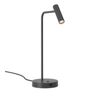 Lampe à Poser Portable Enna Mat Noir