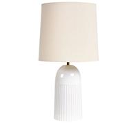 Lampe à poser SALIENTE Céramique Blanc cassé