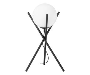 Lampe à poser SALVEZINAS E14 1X25W en acier noir D230mm