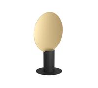 Lampe à poser SARONA GU10 1X4,5W en acier noir et or D140mm