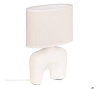 Atmosphera Lampe à poser Gaby champignon secteur H31,5 cm blanc