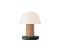 &Tradition Lampe à poser Setago JH27 Sans fil rechargeable Beige/Vert