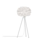Lampe à Poser Trépied Eos Micro Blanc avec Pieds Blanc