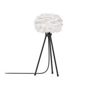 Lampe à Poser Trépied Eos Micro Blanc avec Pieds Noir