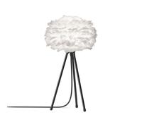 Lampe à Poser Trépied Eos Mini Blanc avec Pieds Noir