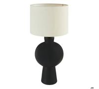 Atmosphera Lampe à poser Yulia céramique H59 cm Noir