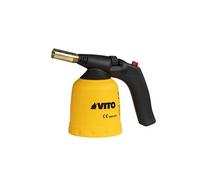 Lampe à souder gaz 1700W 1200°C Allumage piézo Butane 190g Jaune