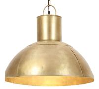 Lampe à suspendre 25 W laiton rond 48 cm E27