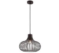 Lampe à suspendre Lampe de salon LED couleur rouille Métal H 150 cm