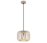Lampe à suspendre sable Lampe de salon Lampe à suspendre fumée verre Lampe de cuisine grille rétro, métal verre, 1x E27, DxH 28x120 cm