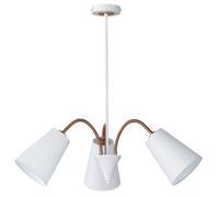 Lampe à suspension avec abat-jour flexibles en tissu HOPPER