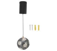 Lampe à Suspension de Football, Lampe à Suspension de Football en Forme de Football, Lumière LED, Lumière Chaude, éclairage Lumineux, Plafonnier de Ballon de Football 100 à 265 V pour, Suspensions