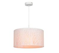 Lampe à suspension de salon motif arbre plafonnier DIMMER dans un ensemble comprenant des ampoules LED RVB