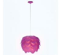 Lampe à suspension fleur éclairage plafonnier suspension violet dans un ensemble comprenant des ampoules LED