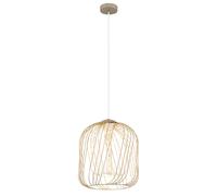 Lampe à suspension lampe suspendue lampe de plafond lampe de salle à manger métal couleur sable D 35 cm