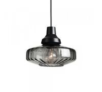 Lampe À Suspension "New Wave Optic Smoke" E27 Sans Ampoule