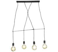 Lampe à suspension noire lampe à pendule salon salle à manger éclairage spots de plafond