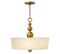 Lampe à suspension plafonnier suspension acier verre laiton lampe de salle à manger D 51,4 cm