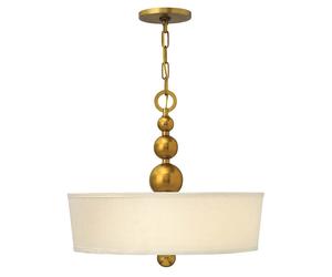 Lampe à suspension plafonnier suspension acier verre laiton lampe de salle à manger D 51,4 cm