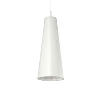 Lampe à suspension salon salle à manger éclairage de table plafonnier textile suspension spot blanc 1117102