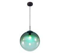 Lampe à suspension suspension plafonnier salon boule en verre spot dans un ensemble comprenant des ampoules LED RVB