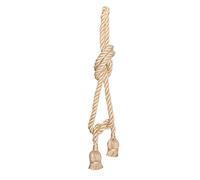 Lampe à Suspension Vintage E27 en Corde de Chanvre, Décoration Intérieure Industrielle, Luminaire Rustique pour Ambiance Chaleureuse, Installation Facile