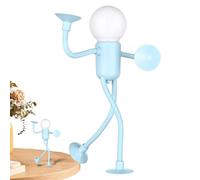 Lampe Amusante Lampe d'Ambiance Flexible à Ventouse | Veilleuse Chambre Lumière de Nuit Lampe de Table Pour Chambre Salon Chambre D'Enfant Dortoir Bureau Frigo Mur Carreau De