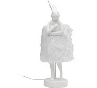Lampe Animal lapin Fluff 50cm blanc Kare Design