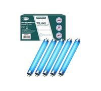 Lampe anti-insecte - CLAR - 4W Pack 5 - Néon UV 365 nm - 13 6 x 1 6 cm - Économe en énergie