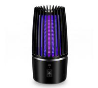 Lampe Anti-Insectes d'extérieur, 4000 mah, Rechargeable par USB, avec Deux Modes, pour l'extérieur, Le Camping et Le Jardin,
