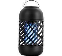 Lampe anti-insectes pour intérieur et extérieur - Piège à moustiques électrique - Lutte contre les nuisibles - Étanchité IP24 - Lampe UV-A de 10W - Noir