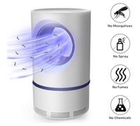 Lampe Anti-InsecteUSB Lampe Anti-moustiques Lampe Piège Moustique UV Tue Mouches Destructeur d' Insectes Electrique 5WPas Brui