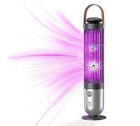 Lampe Anti Moucherons, Anti Moustique Mouche Rechargeable, Lampe UV Anti Moustique, Anti Insectes Volants Tue Mouche Electrique Intérieur et extérieur, Servir de veilleuse (Recharge USB)