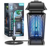 Lampe Anti Moustique, 20W UV Piege a Mouche Puissante, IPX4 Wasserdicht, Protection Contre Les Moucherons, Mosquito et Insectes pour Intérieur et Extérieur