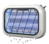 Lampe Anti Moustique 20W UV Tue Mouche Anti Insectes Répulsif Destructeur d'Insecte Non Toxique pour Maison Bureau Exterieur 150m²