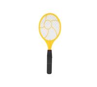 Lampe Anti-moustique 3 couches électriques mouche moustique tapette Bug Zapper raquette Jaune)