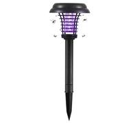 Lampe Anti Moustique - 40x14cm - Lampe Anti-moustiques Solaire - Éliminateur de moustiques à Double Mode avec éclairage - Etanche