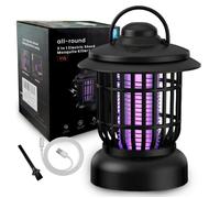 Lampe anti moustique électrique 2 en 1 murale bureau - Zapper 3000V rechargeable USB piège à mouche 360° UV sûr Lumiryn