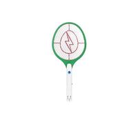 Lampe Anti-moustique Electrique Bug Zapper Swatter Raquette Rechargeable (vert)