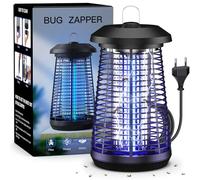 Lampe Anti Moustique Electrique, extincteur de moustiques extérieur à haute pression 4200V, extincteur de moustiques à lumière LED 20W, adapté pour le jardin à la maison arrière Cour Camping intérieur