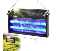Lampe Anti Moustique Électrique - Tue Mouche Electrique Double Grille Format 15W 4500V UV Lampe Anti-Moustique, Étanche IP65 Tueur d'Insectes Electrique Intérieur Et Extérieur Maison, Cuisine, Bureau