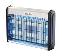 Lampe Anti Moustique Intérieur Extérieur 2500V Technologie LED 8W Surface 60m² Elimine Mouches Moucherons & Insectes volants