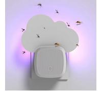 Lampe anti-moustique,Lot de 2 pièges à insectes volants avec 12 pcs de tampons ,Collants