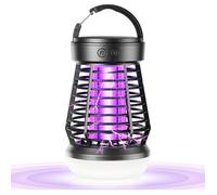 Lampe Anti Moustique Mouche avec LED Lumière Camping UV Tueur Insecte Électrique 2000mAh USBRechargeable pour Intérieur Extérieur