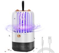 Lampe Anti Moustique, Piège À Mouche 2000Mah Rechargeable Usb, 360 ° Uv Tueur D'Insectes Électrique, Répulsifs À Moustiques[LA70]