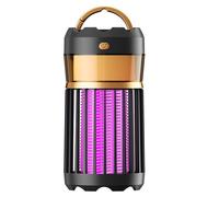 lampe anti moustique, Tue Mouche Electrique 2000V, Appareil Anti Moustique Batterie et Rechargeable USB maison, camping(Nero)