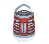 Lampe Anti-Moustique USB 360° Choc Électrique 800V(Brown) | Grille 800V, choc pour instantané, produits chimiques, sûr pour enfants, élimination rapide