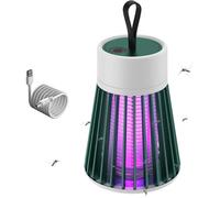 Lampe Anti Moustique USB, Répulsif Tue Mouche Electrique sans Bruit, 360° Lampe UV Anti Insectes Rechargeable, Piège Mouche po[700]